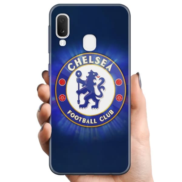 Samsung Galaxy A20e TPU Matkapuhelimen kuori Chelsea