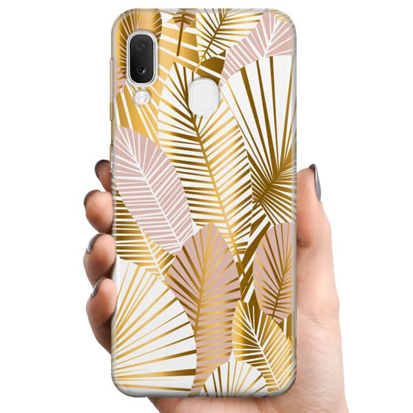 Samsung Galaxy A20e TPU Matkapuhelimen kuori Kulta
