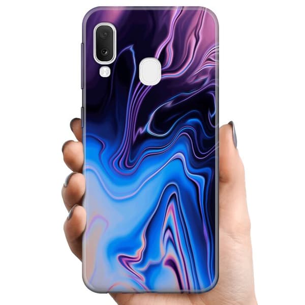 Samsung Galaxy A20e TPU Mobilskal Mönster