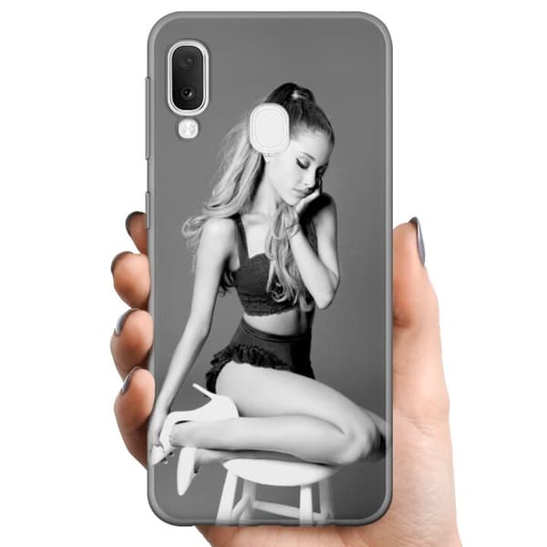 Samsung Galaxy A20e TPU Mobilskal Ariana Grande