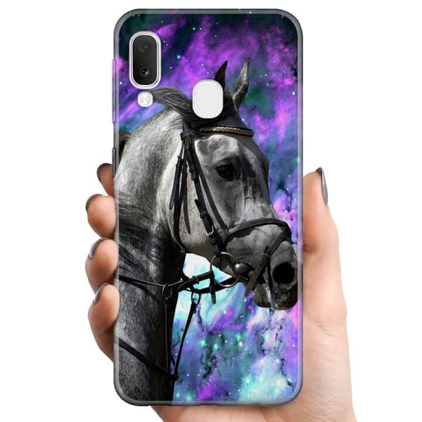 Samsung Galaxy A20e TPU Matkapuhelimen kuori Hevonen