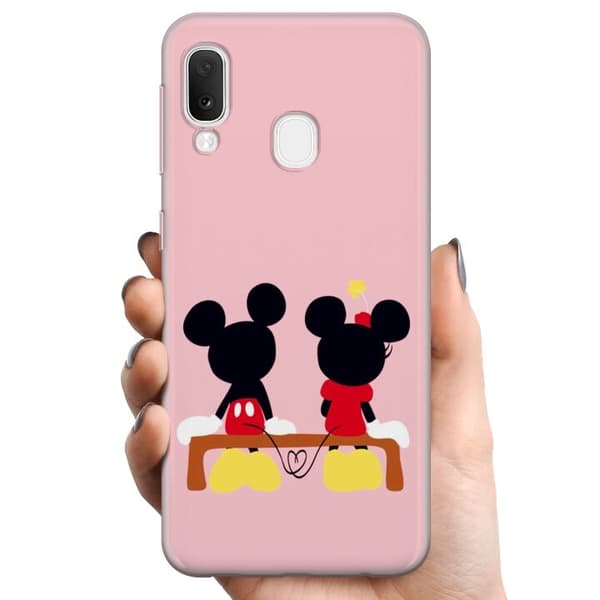 Samsung Galaxy A20e TPU Mobilskal Happy