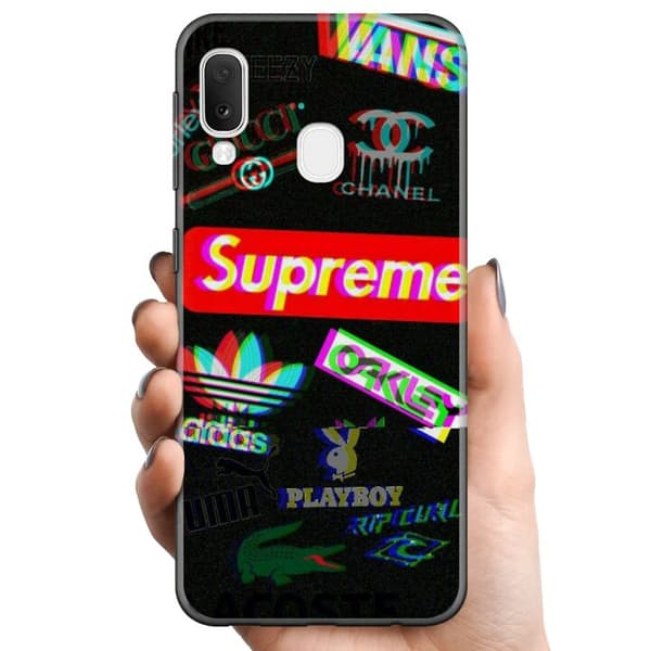 Samsung Galaxy A20e TPU Mobildeksel 3D