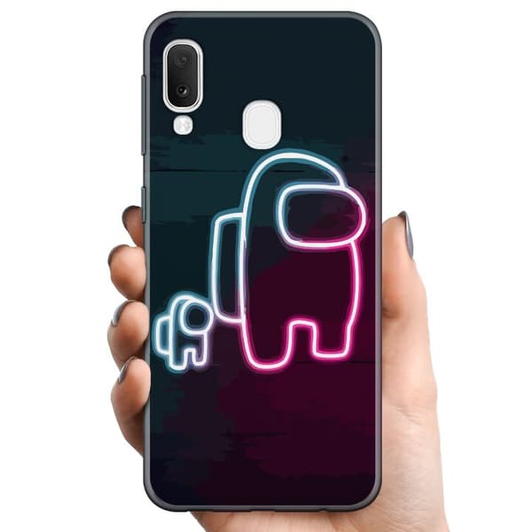 Samsung Galaxy A20e TPU Matkapuhelimen kuori Among Us