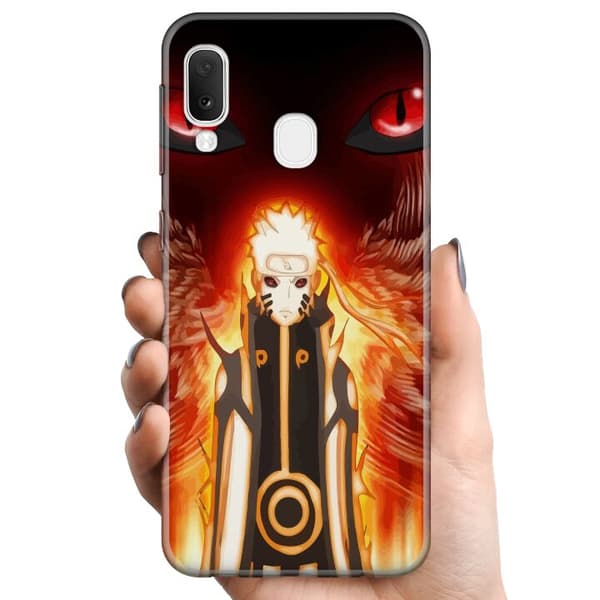 Samsung Galaxy A20e TPU Mobildeksel Naruto