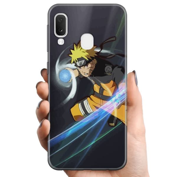 Samsung Galaxy A20e TPU Mobilskal Naruto