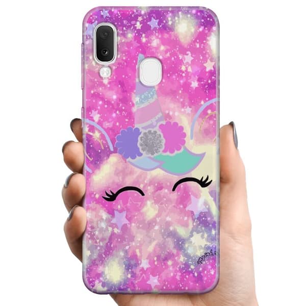 Samsung Galaxy A20e TPU Mobilskal UNICORN