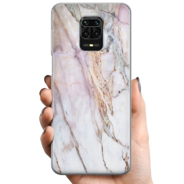 Xiaomi Redmi Note 9 Pro TPU Mobildeksel marmor