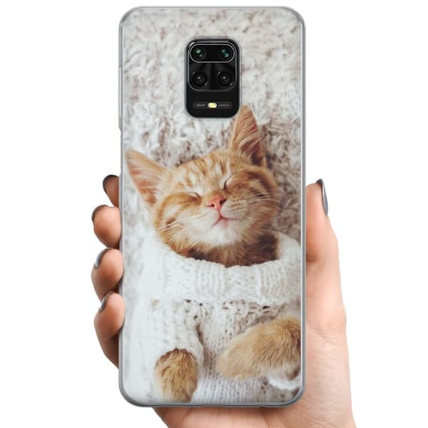 Xiaomi Redmi Note 9 Pro TPU Mobildeksel Katt