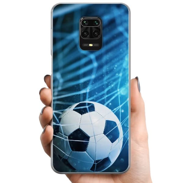 Xiaomi Redmi Note 9 Pro TPU Mobilcover Fodbold