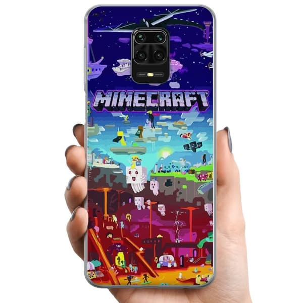 Xiaomi Redmi Note 9 Pro TPU Mobilskal MineCraft