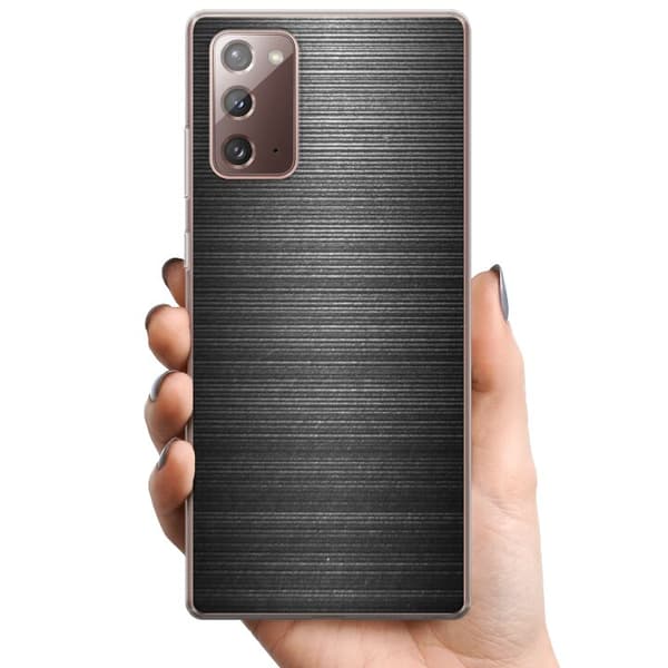 Samsung Galaxy Note20 TPU Mobilcover Metallic