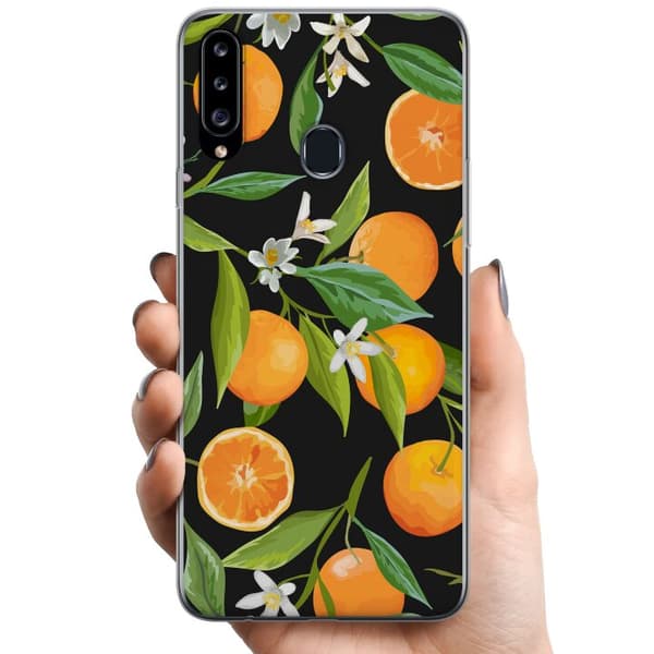 Samsung Galaxy A20s TPU Mobilcover Appelsinjuice