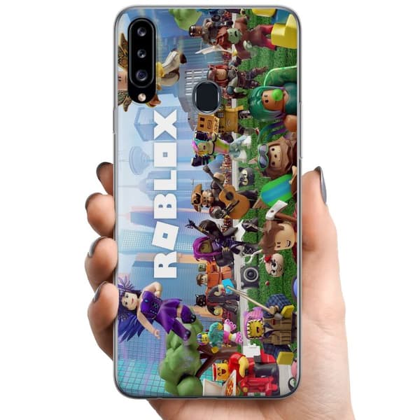 Samsung Galaxy A20s TPU Mobilcover Roblox