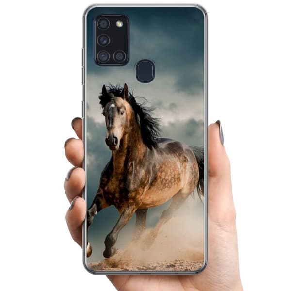 Samsung Galaxy A21s TPU Mobilcover Hest