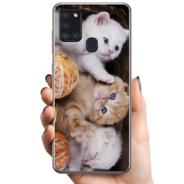 Samsung Galaxy A21s TPU Mobilcover Katte