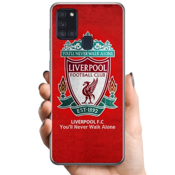 Samsung Galaxy A21s TPU Mobildeksel Liverpool