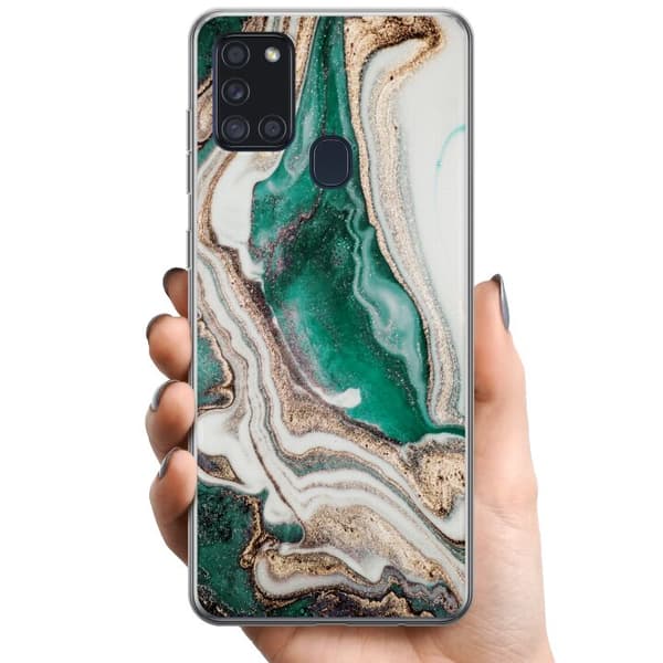 Samsung Galaxy A21s TPU Mobilcover Mønster