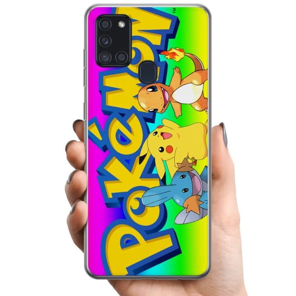 Samsung Galaxy A21s TPU Mobilcover Pokémon
