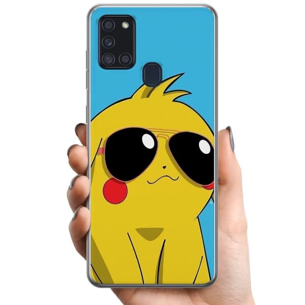 Samsung Galaxy A21s TPU Matkapuhelimen kuori Pokemon
