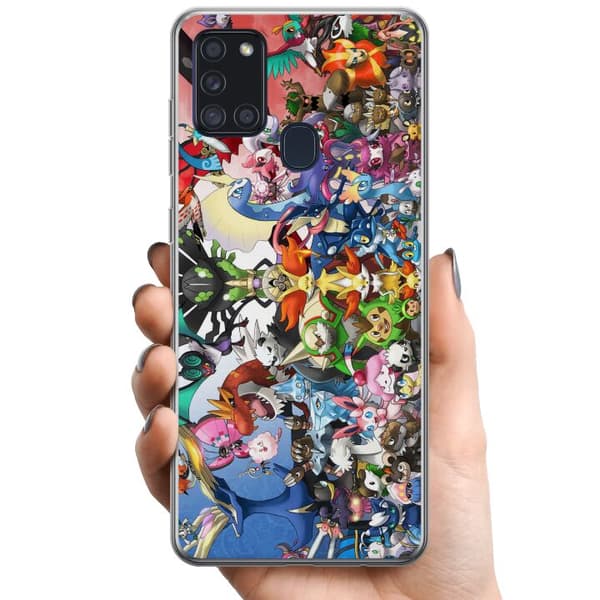 Samsung Galaxy A21s TPU Mobilcover Pokemon