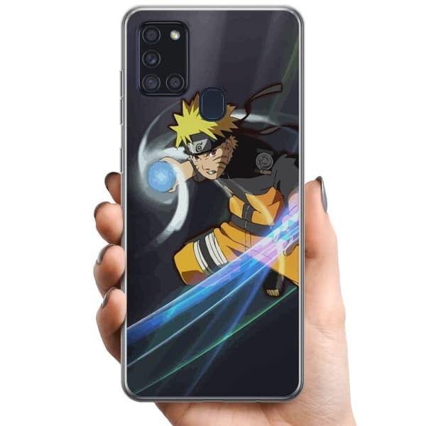 Samsung Galaxy A21s TPU Mobildeksel Naruto