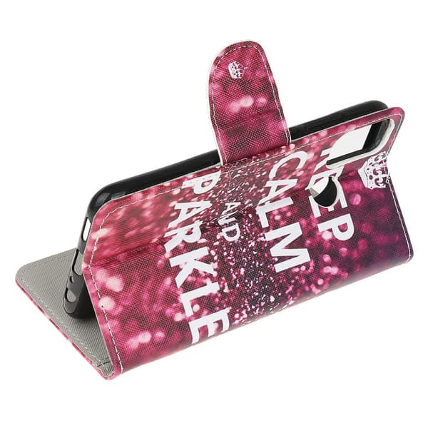Motorola Moto G30 Fodral Motiv Keep Calm and Sparkle