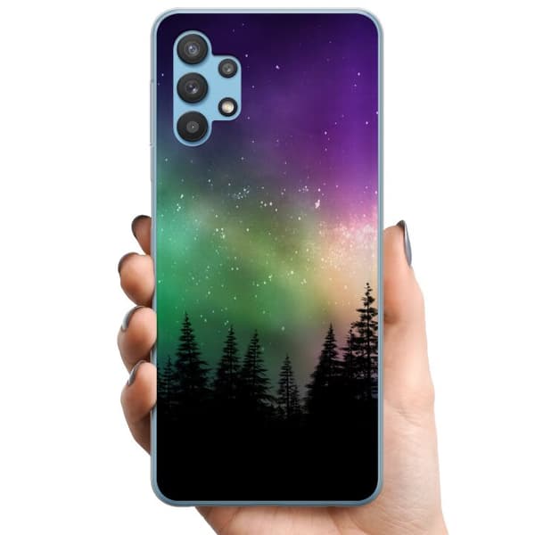 Samsung Galaxy A32 5G TPU Mobilskal Northern Lights
