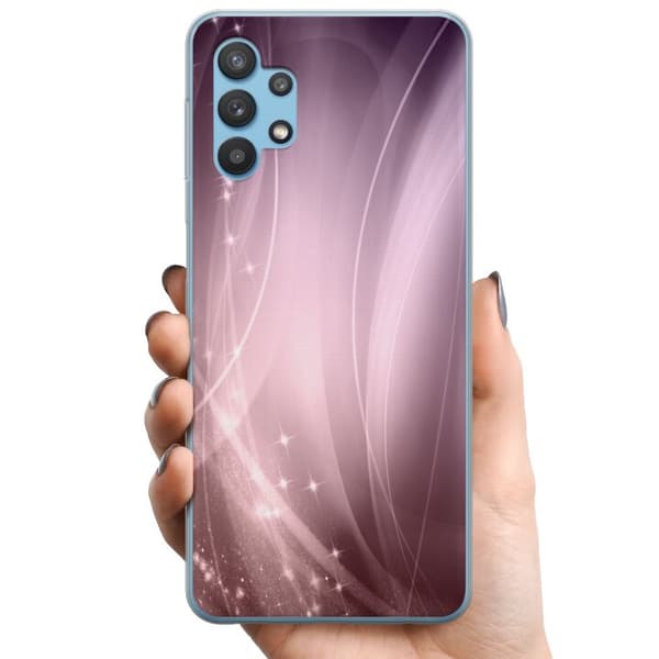 Samsung Galaxy A32 5G TPU Mobilskal Rosa