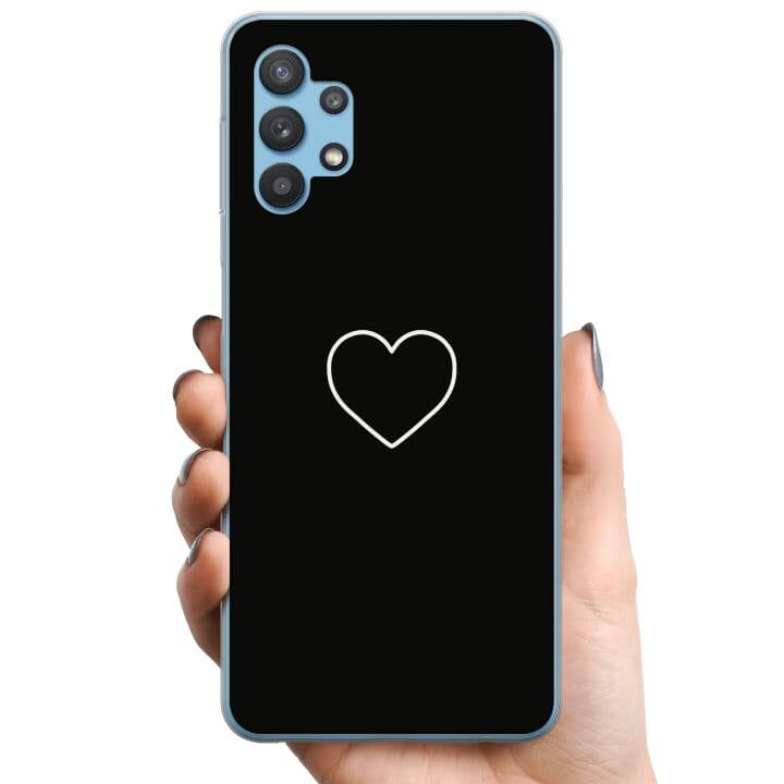 Samsung Galaxy A32 5G TPU Mobilskal Hjärta