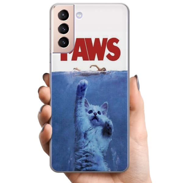 Samsung Galaxy S21 TPU Mobilskal Paws