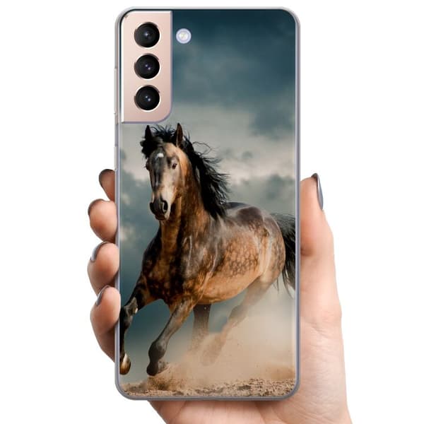 Samsung Galaxy S21 TPU Mobilskal Häst