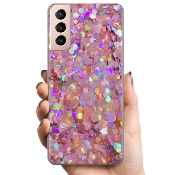 Samsung Galaxy S21 TPU Mobilskal Glitter