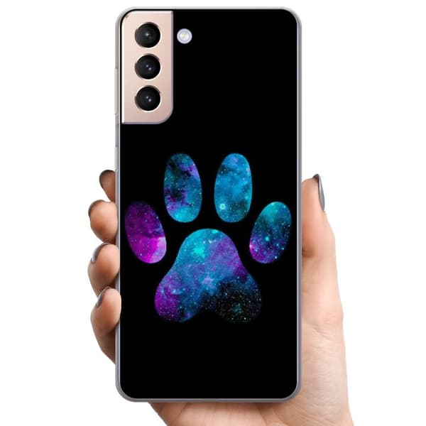 Samsung Galaxy S21 TPU Mobilskal Galaxy Paw