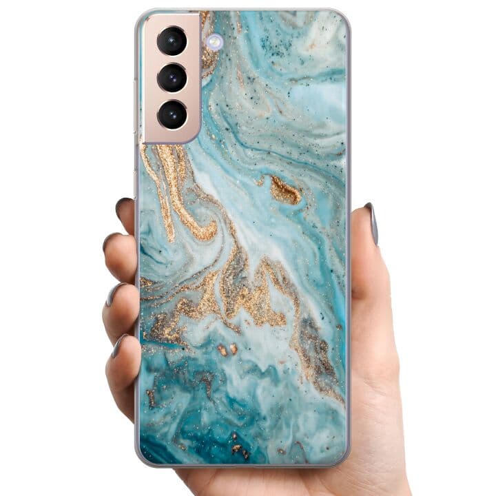 Samsung Galaxy S21 TPU Mobilskal Magic Marble