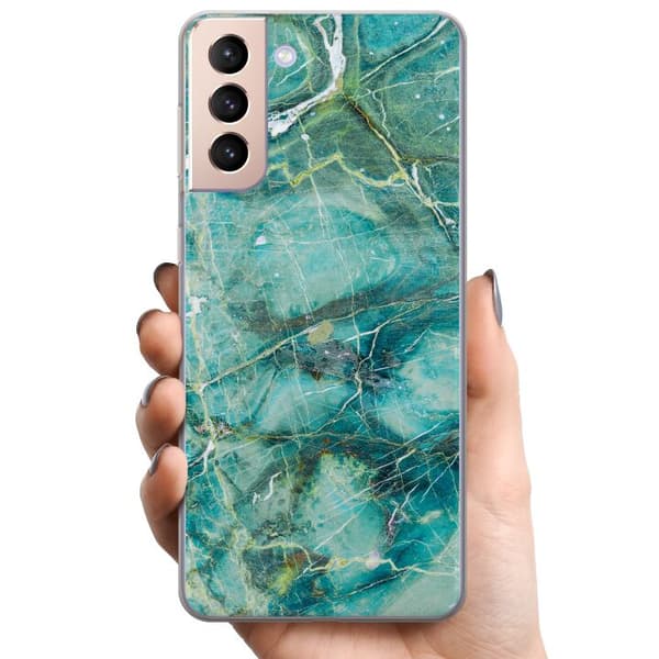 Samsung Galaxy S21 TPU Mobilskal Light Emerald