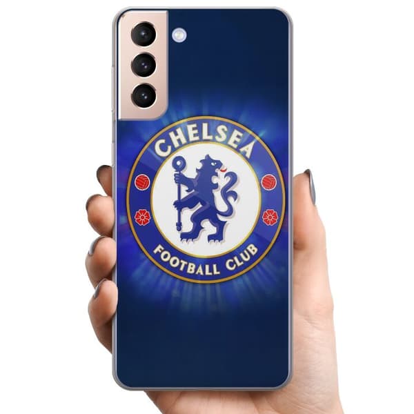 Samsung Galaxy S21 TPU Mobilskal Chelsea