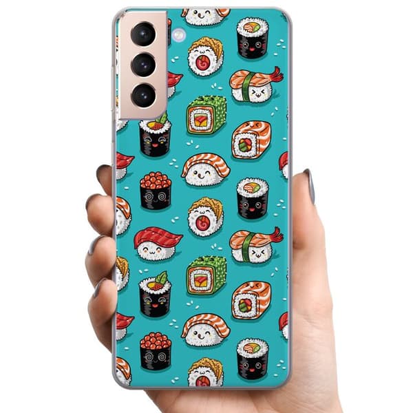 Samsung Galaxy S21 TPU Mobildeksel Sushi