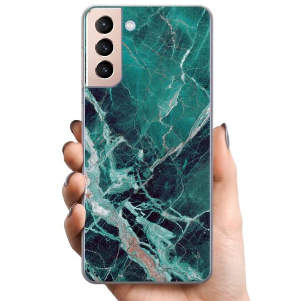 Samsung Galaxy S21 TPU Mobildeksel Marmor