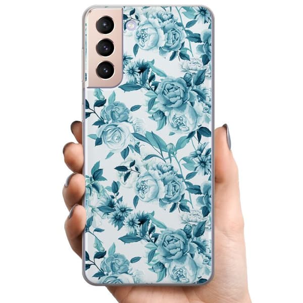 Samsung Galaxy S21 TPU Mobildeksel Blomster