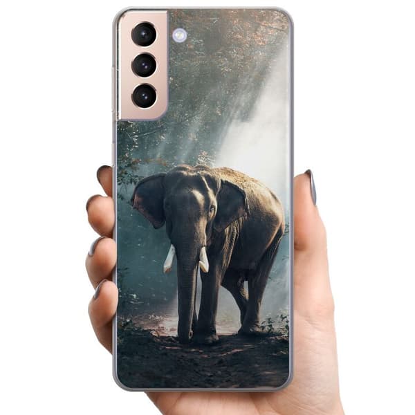 Samsung Galaxy S21 TPU Matkapuhelimen kuori Norsu