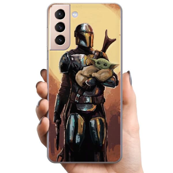 Samsung Galaxy S21 TPU Mobildeksel Baby Yoda