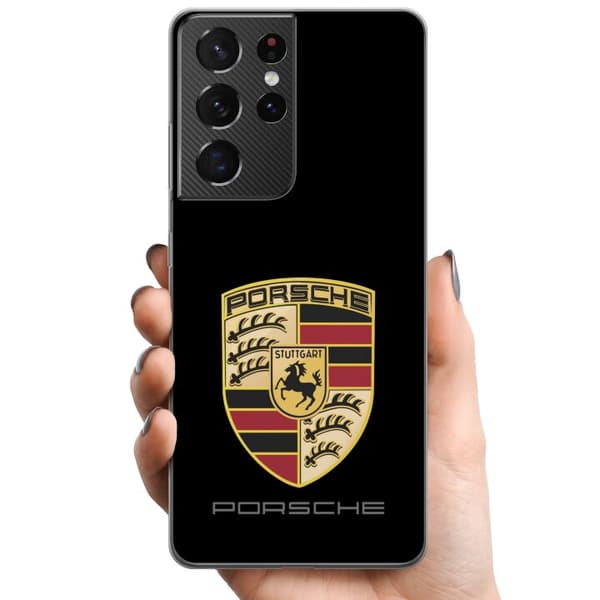 Samsung Galaxy S21 Ultra 5G TPU Mobilskal PORSCHE