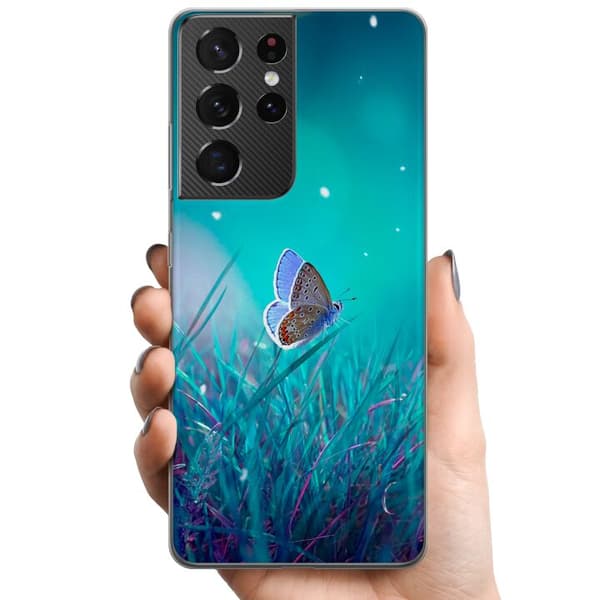 Samsung Galaxy S21 Ultra 5G TPU Matkapuhelimen kuori Taikasudenkuoriainen
