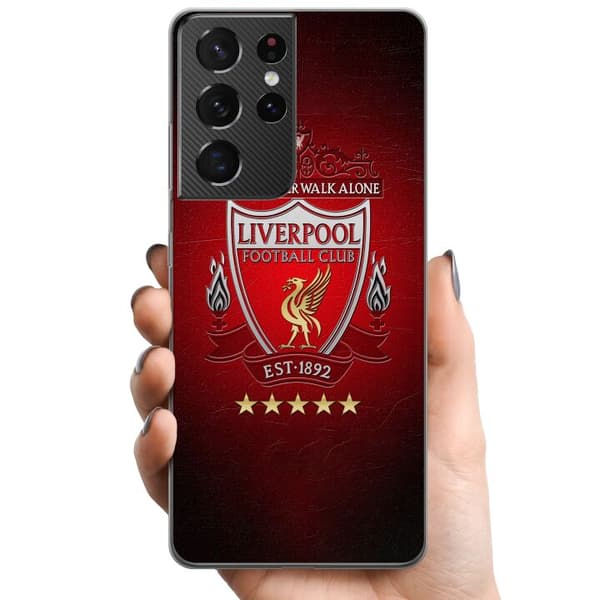 Samsung Galaxy S21 Ultra 5G TPU Matkapuhelimen kuori YNWA Liverpool
