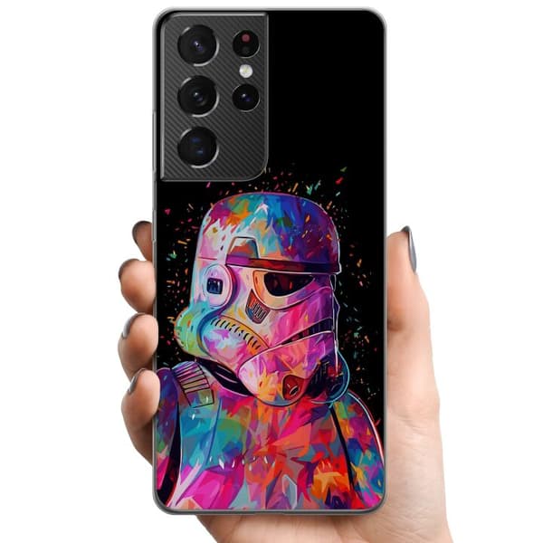 Samsung Galaxy S21 Ultra 5G TPU Mobilskal Star Wars Stormtrooper