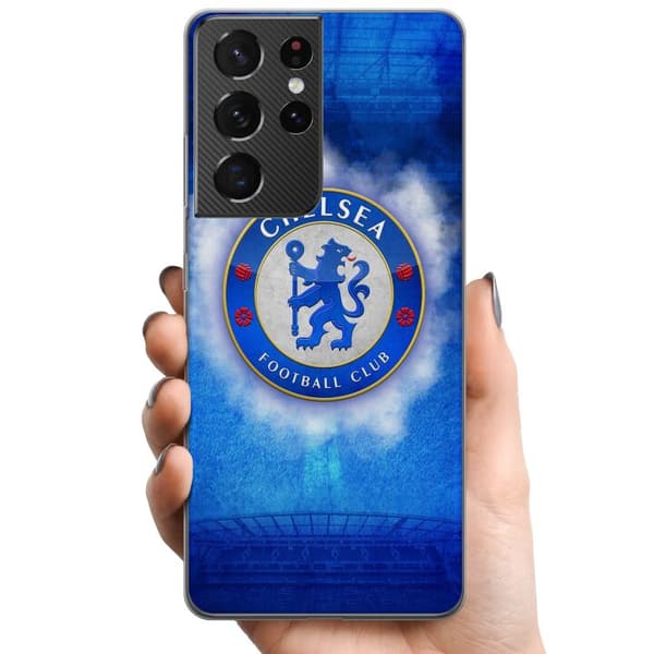 Samsung Galaxy S21 Ultra 5G TPU Matkapuhelimen kuori Chelsea