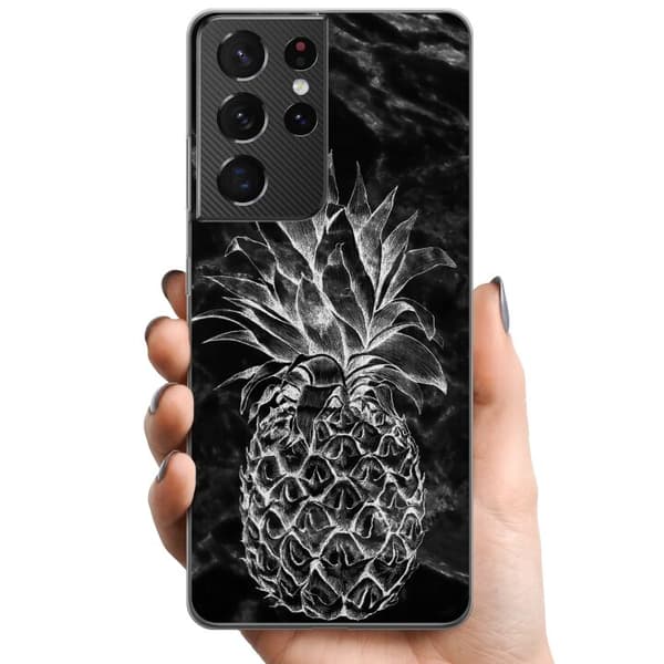 Samsung Galaxy S21 Ultra 5G TPU Mobilskal Ananas