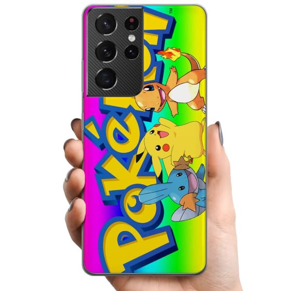 Samsung Galaxy S21 Ultra 5G TPU Mobildeksel Pokemon
