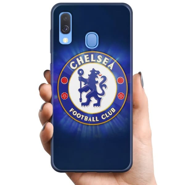 Samsung Galaxy A40 TPU Mobilskal Chelsea Football
